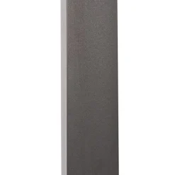 QAZQA Gartenbeleuchtung|Led-Außenleuchten*Außenpfosten dunkelgrau 80 cm inkl. LED und Abblendlicht auf Solar - Sunnie