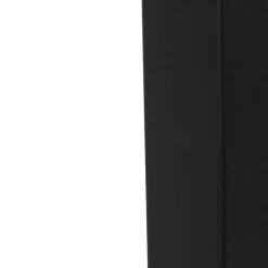 QAZQA Stehlampen Außen|Gartenbeleuchtung*Außenpfosten schwarzes Opalglas 70 cm Erdungsstift und Kabeltülle - Dänemark