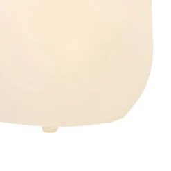 QAZQA Gartenbeleuchtung|Stehlampen Außen*Außenstehleuchte Blumentopf weiß IP44 - Blumentopf