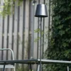 QAZQA Gartenbeleuchtung|Led-Außenleuchten*Außenstehleuchte schwarz inkl. LED 3-stufig dimmbar auf Solar - Ferre