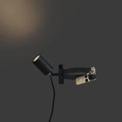 QAZQA Gartenbeleuchtung|Außenwandleuchten*Außenstrahler Schwarz für Baum GU10 50mm Drehbar und Neigbar IP65 - Solo