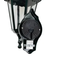 QAZQA Außenleuchten Mit Sensor|Außenwandleuchten*Außenwandlaterne dunkelgrün mit Bewegungsmelder IP44 - New Orleans up