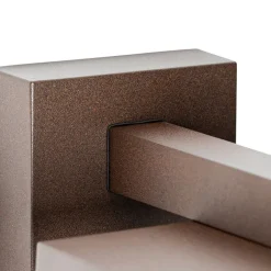 QAZQA Gartenbeleuchtung|Außenleuchten Mit Sensor*Außenwandlaterne rostbraun mit Bewegungssensor IP44 - Charlois