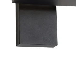 QAZQA Gartenbeleuchtung|Led-Außenleuchten*Außenwandlaterne schwarz inkl. LED IP54 - Ferdinand