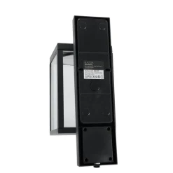 QAZQA Gartenbeleuchtung|Led-Außenleuchten*Außenwandlaterne schwarz inkl. LED IP54 - Ferdinand