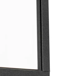 QAZQA Gartenbeleuchtung|Außenleuchten Mit Sensor*Außenwandlaterne schwarz mit Bewegungssensor IP44 - Charlois