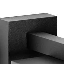 QAZQA Gartenbeleuchtung|Außenleuchten Mit Sensor*Außenwandlaterne schwarz mit Hell-Dunkel-Sensor IP44 - Charlois