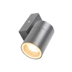 QAZQA Gartenbeleuchtung|Außenwandleuchten*Außenwandleuchte anthrazit IP44 dreh- und neigbar - Solo