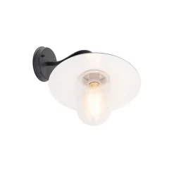 QAZQA Gartenbeleuchtung|Außenwandleuchten*Außenwandleuchte anthrazit IP44 - Kansas Graphit