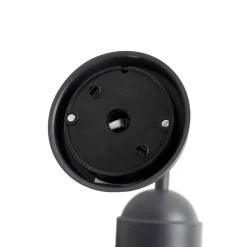 QAZQA Gartenbeleuchtung|Außenwandleuchten*Außenwandleuchte anthrazit IP44 - Kansas Graphit