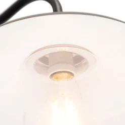 QAZQA Gartenbeleuchtung|Außenwandleuchten*Außenwandleuchte anthrazit IP44 - Kansas Graphit