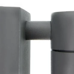 QAZQA Gartenbeleuchtung|Außenleuchten Mit Sensor*Außenwandleuchte Anthrazit IP44 mit Dämmerungssensor - Solo