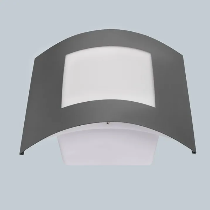 QAZQA Außenwandleuchten|Gartenbeleuchtung*Außenwandleuchte anthrazit IP44 - Emmerald 1