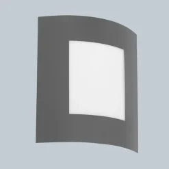 QAZQA Außenwandleuchten|Gartenbeleuchtung*Außenwandleuchte anthrazit IP44 - Emmerald 1