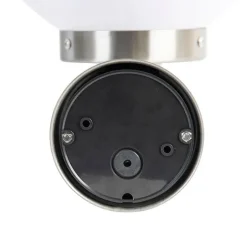 QAZQA Gartenbeleuchtung|Außenleuchten Mit Sensor*Außenwandleuchte aus Edelstahl IP44 mit Bewegungsmelder - Sfera