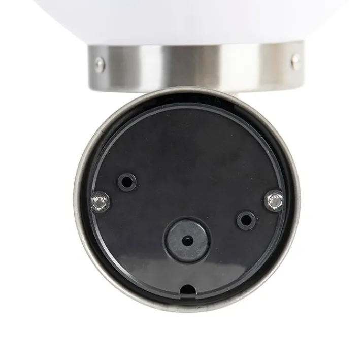 QAZQA Gartenbeleuchtung|Außenleuchten Mit Sensor*Außenwandleuchte aus Edelstahl IP44 mit Bewegungsmelder - Sfera