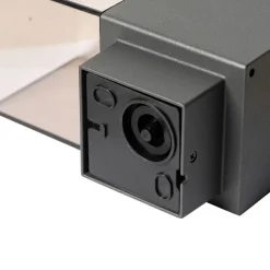 QAZQA Gartenbeleuchtung|Außenleuchten Mit Sensor*Außenwandleuchte dunkelgrau und Bewegungsmelder IP44 - Dänemark