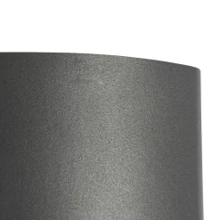 QAZQA Gartenbeleuchtung|Led-Außenleuchten*Außenwandleuchte dunkelgrau inkl. LED 4-flammig IP54 - Silly