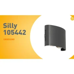 QAZQA Gartenbeleuchtung|Led-Außenleuchten*Außenwandleuchte dunkelgrau inkl. LED 4-flammig IP54 - Silly