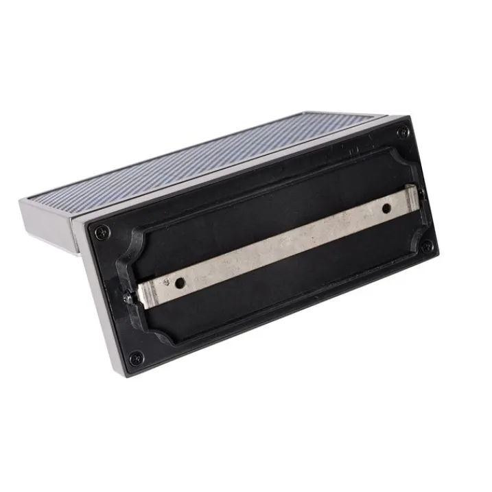 QAZQA Gartenbeleuchtung|Led-Außenleuchten*Außenwandleuchte dunkelgrau inkl. LED und Solar - Sunnie