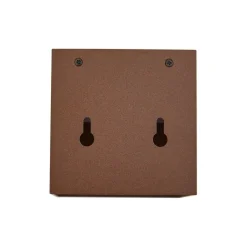 QAZQA Gartenbeleuchtung|Led-Außenleuchten*Außenwandleuchte Rostbraun inkl. LED 2-flammig IP65 Solar - Charlene