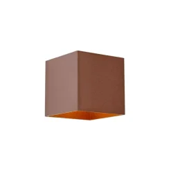 QAZQA Gartenbeleuchtung|Led-Außenleuchten*Außenwandleuchte Rostbraun inkl. LED IP65 Solar - Charlene
