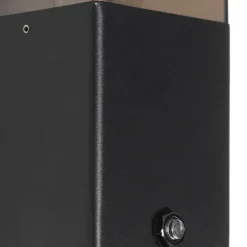 QAZQA Gartenbeleuchtung|Außenleuchten Mit Sensor*Außenwandleuchte schwarz IP44 mit Dämmerungssensor - Dänemark