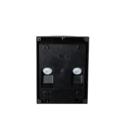 QAZQA Gartenbeleuchtung|Außenleuchten Mit Sensor*Außenwandleuchte schwarz IP44 mit Dämmerungsschalter - Femke