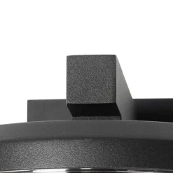 QAZQA Gartenbeleuchtung|Außenleuchten Mit Sensor*Außenwandleuchte schwarz IP44 mit Bewegungssensor - Joren