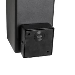 QAZQA Gartenbeleuchtung|Außenleuchten Mit Sensor*Außenwandleuchte schwarz IP44 mit Bewegungsmelder - Dänemark