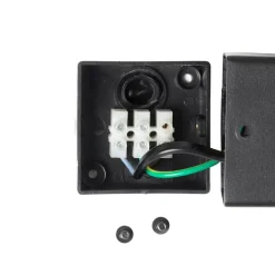 QAZQA Gartenbeleuchtung|Außenleuchten Mit Sensor*Außenwandleuchte schwarz IP44 mit Bewegungsmelder - Dänemark