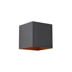 QAZQA Gartenbeleuchtung|Led-Außenleuchten*Außenwandleuchte schwarz inkl. LED IP65 Solar - Charlene