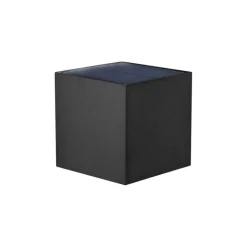 QAZQA Gartenbeleuchtung|Led-Außenleuchten*Außenwandleuchte schwarz inkl. LED IP65 Solar - Charlene