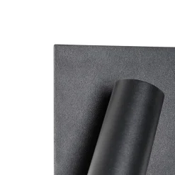 QAZQA Gartenbeleuchtung|Led-Außenleuchten*Außenwandleuchte schwarz inkl. LED 2-Licht Bewegungsmelder - Simon