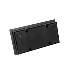 QAZQA Gartenbeleuchtung|Led-Außenleuchten*Außenwandleuchte schwarz inkl. LED 2-Licht Bewegungsmelder - Simon