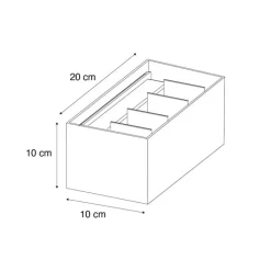 QAZQA Gartenbeleuchtung|Led-Außenleuchten*Außenwandleuchte Schwarz inkl. LED 4-flammig IP54 - Edwin