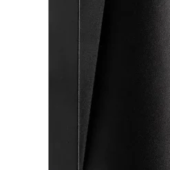 QAZQA Gartenbeleuchtung|Außenleuchten Mit Sensor*Außenwandleuchte schwarz IP44 mit Bewegungsmelder - Femke