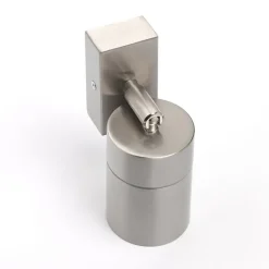 QAZQA Gartenbeleuchtung|Außenwandleuchten*Außenwandleuchte Stahl IP44 dreh- und neigbar - Solo