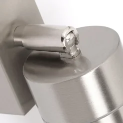 QAZQA Gartenbeleuchtung|Außenwandleuchten*Außenwandleuchte Stahl IP44 dreh- und neigbar - Solo