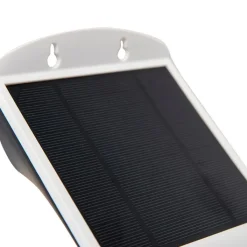 Shada Gartenbeleuchtung|Led-Außenleuchten*Außenwandleuchte weiß 21,5 cm mit Abblendlicht und Solarsensor - Daya