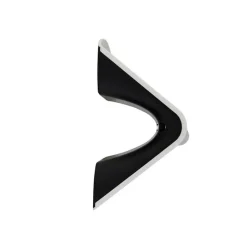 Shada Gartenbeleuchtung|Led-Außenleuchten*Außenwandleuchte weiß 14,5 cm mit Abblendlicht und Solarsensor - Daya