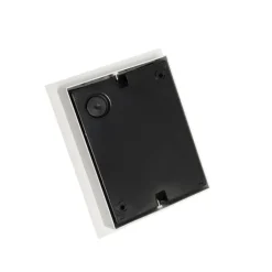 QAZQA Gartenbeleuchtung|Led-Außenleuchten*Außenwandleuchte weiß inkl. LED IP54 Bewegungssensor - Simon