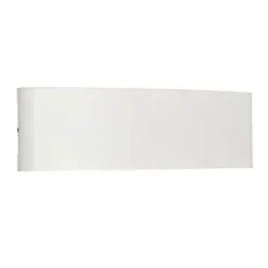 QAZQA Gartenbeleuchtung|Led-Außenleuchten*Außenwandleuchte weiß inkl. LED 10-flammig IP54 - Silly