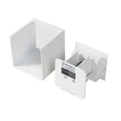 QAZQA Gartenbeleuchtung|Led-Außenleuchten*Außenwandleuchte weiß inkl. LED 2-flammig IP54 - Edwin