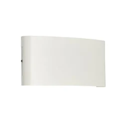 QAZQA Gartenbeleuchtung|Led-Außenleuchten*Außenwandleuchte weiß inkl. LED 6-flammig IP54 - Silly