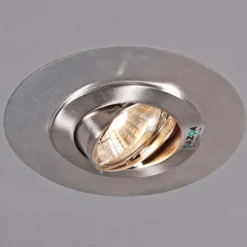 QAZQA Zubehör*Auffüllring für Einbaustrahler aus rostfreiem Stahl 3er Set