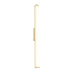 QAZQA Badezimmerlampen|Led-Wandleuchten*Badezimmer Wandleuchte Messing 92 cm inkl. LED IP44 - Cascada