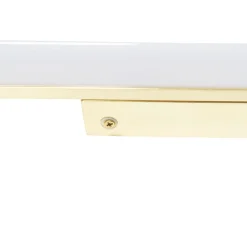 QAZQA Badezimmerlampen|Led-Wandleuchten*Badezimmer Wandleuchte Messing 92 cm inkl. LED IP44 - Cascada