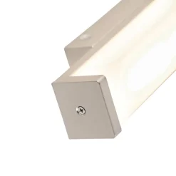 QAZQA Badezimmerlampen|Led-Wandleuchten*Badezimmerwandleuchte Stahl 32 cm inkl. LED IP44 - Cascada