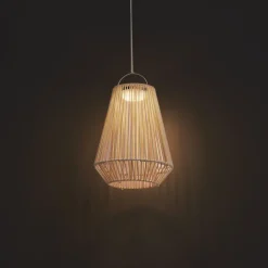 QAZQA Gartenbeleuchtung|Led-Außenleuchten*Böhmische Tischleuchte Beige inkl. LED 3-Stufen-Dimmbar IP54 Solar Wiederaufladbar - Duca